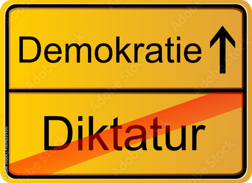 Demokratie, Diktatur photo