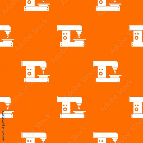 Drilling machine pattern seamless