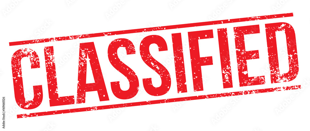 Φωτογραφία Classified stamp