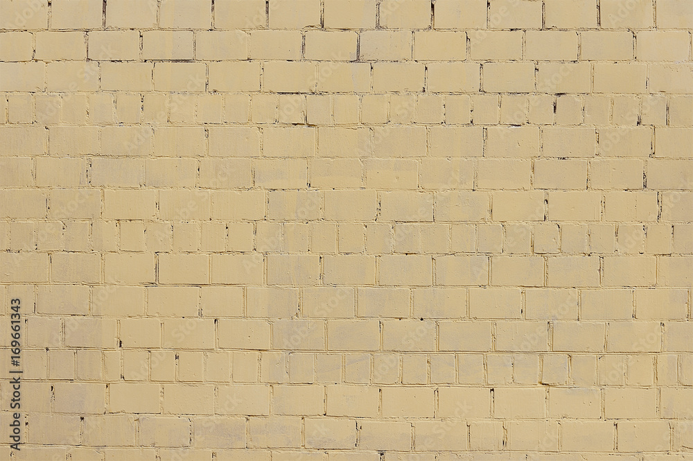 Obraz premium Old beige stone wall background texture