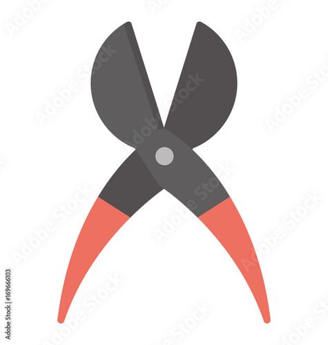 Garden Shear Vector Icon
