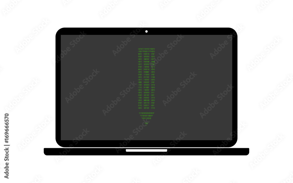 Hacker Laptop Stift Hacker Laptop Stift