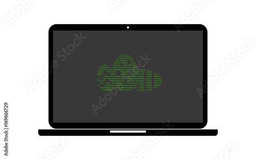 Hacker Laptop Ostereier
