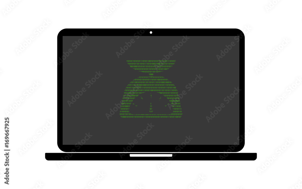 Hacker Laptop Küchenwaage Hacker Laptop Küchenwaage