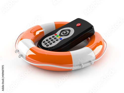 Plakat Remote control with buoy