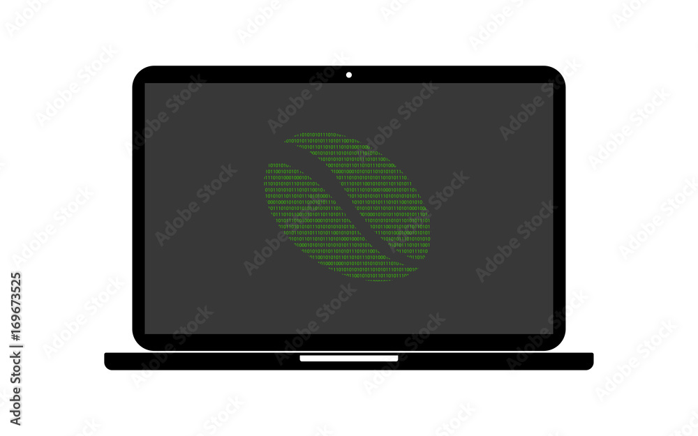 Hacker Laptop Kaffeebohne Hacker Laptop Kaffeebohne