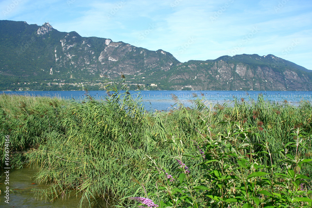 le lac du Bourget en Savoie