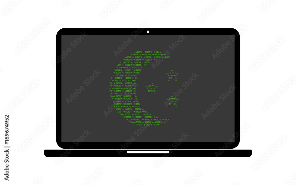 Hacker Laptop Nachtmodus Hacker Laptop Nachtmodus