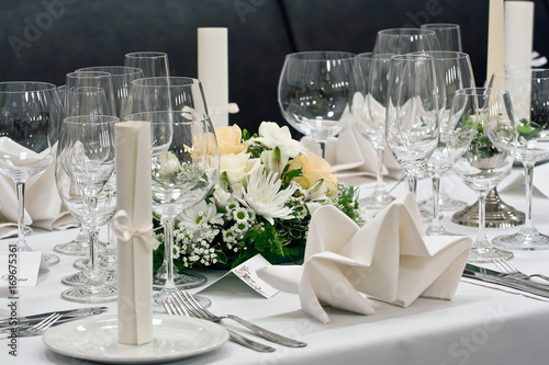 Cosy Restaurant, served tables 