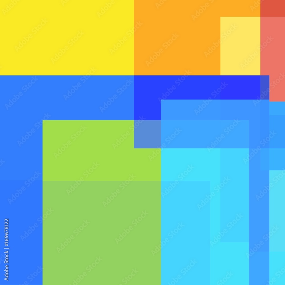 Abstract background of different colored squares. Design concept