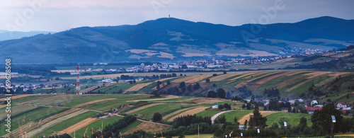 Beautiful evening Orava view from Klin photo