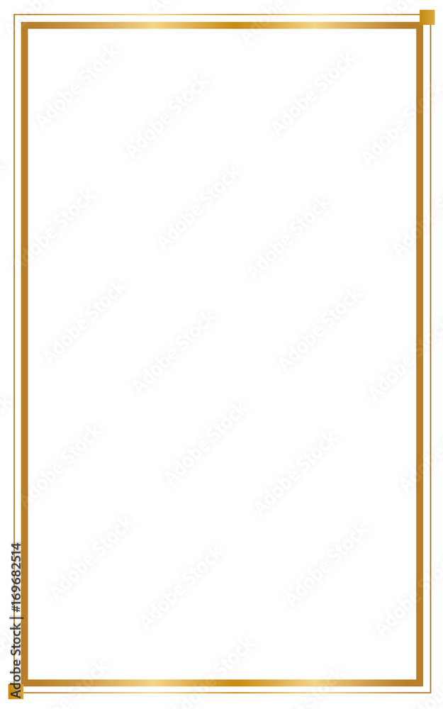 Decorative frame and borders, Golden frame on white background. Thai pattern Decorative frame and borders, Golden frame on white background. Thai pattern