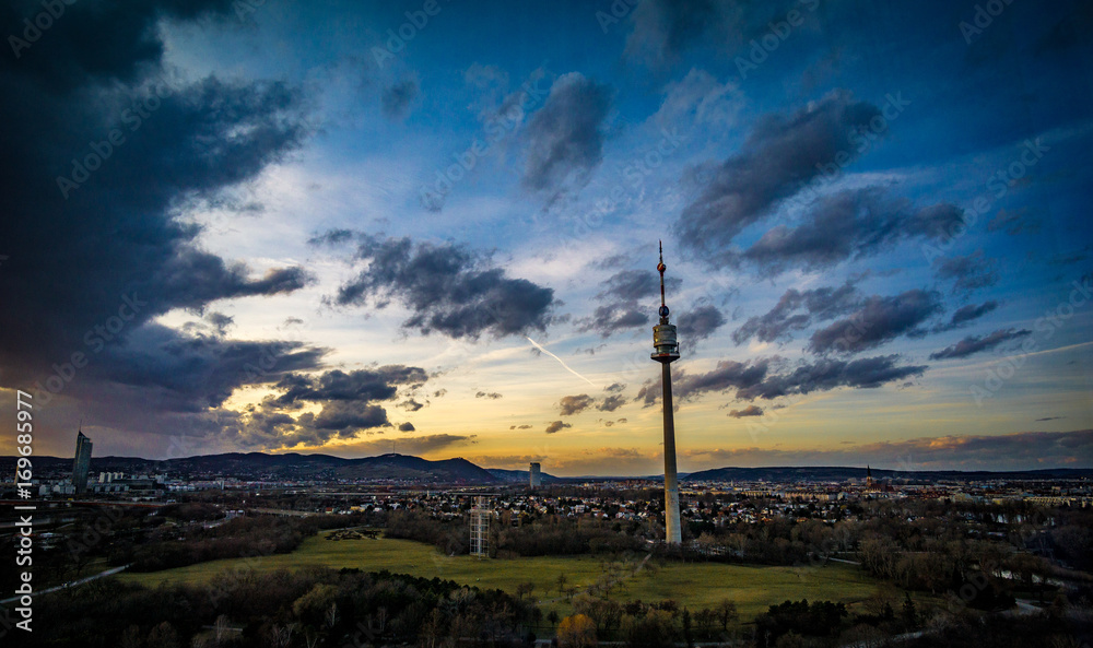 Obraz premium Donaupark