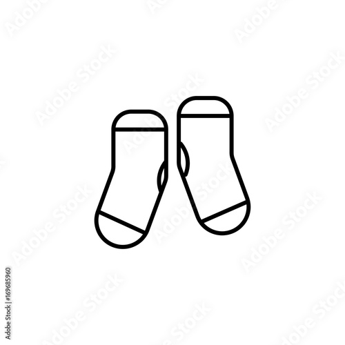 kid socks icon