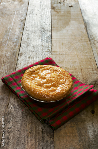 Small traditional Basque cake Etxeko Biskotxa