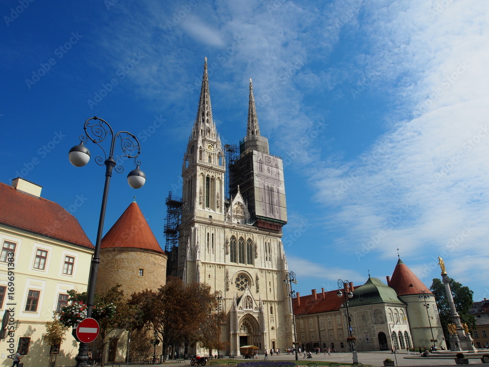 Fototapeta premium Zagreb, Kroatien: Kathedrale