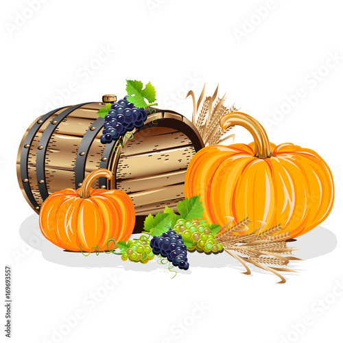 Harvesting realistic still life