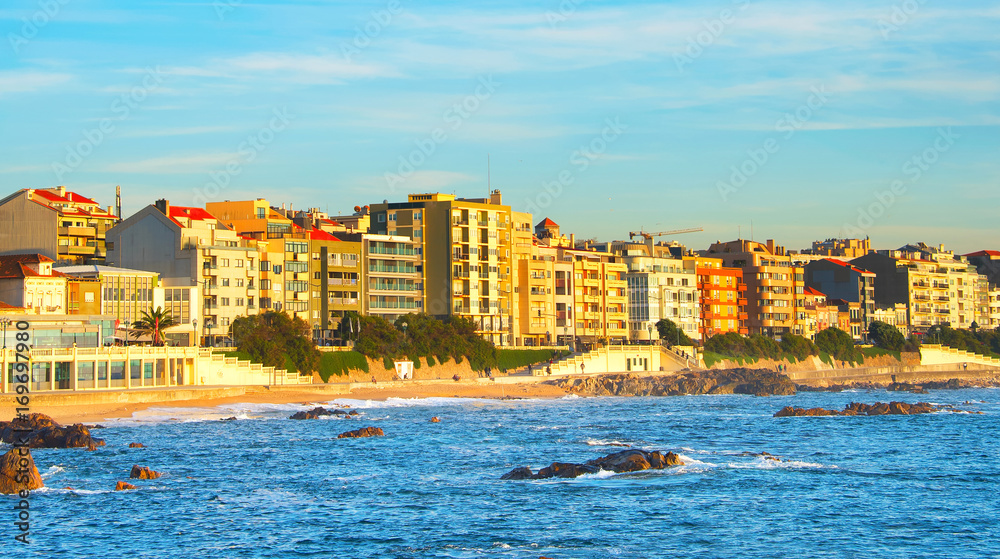 Seaside district. Porto, Portugal