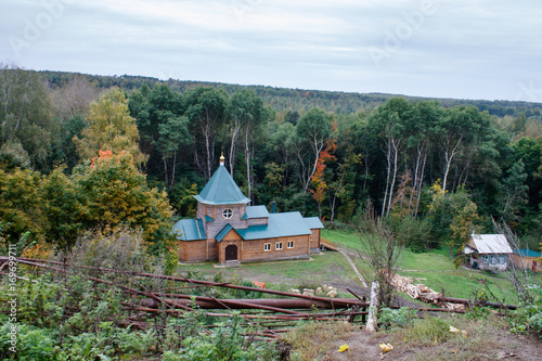 church in forest