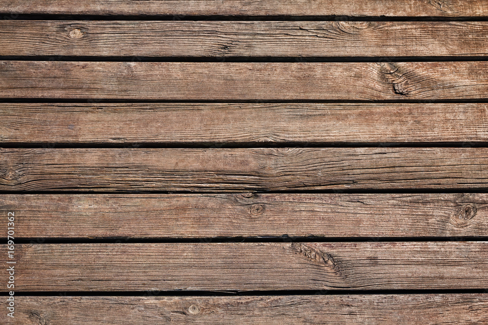 Old wooden brown grain background