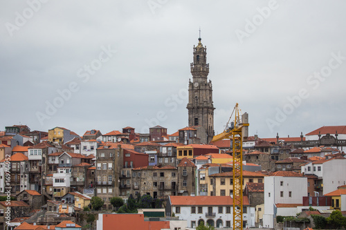 Porto  Portugal - July 2017. Cityscape  Porto  Portugal old town is a popular tourist attraction of Europe.