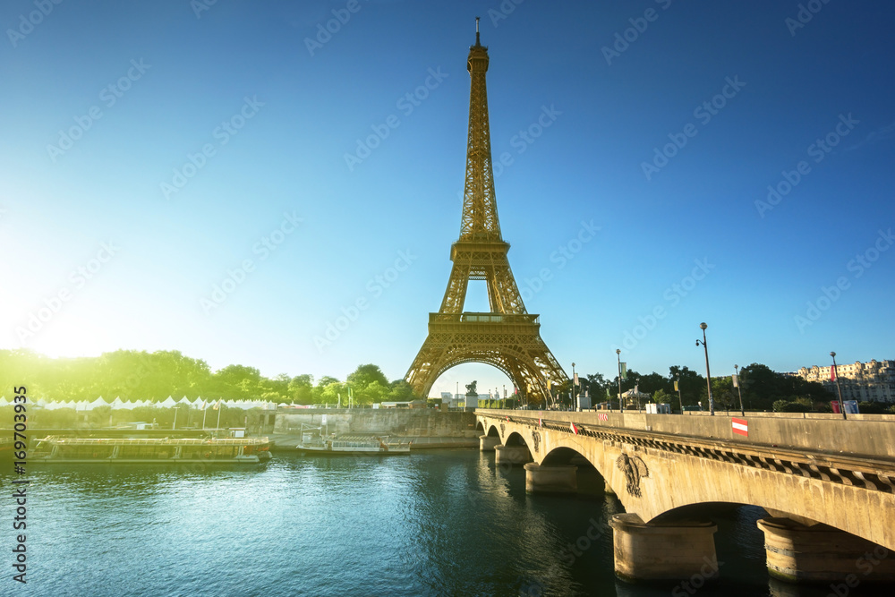Fototapeta Wieża Eiffla, Paryż. Francja