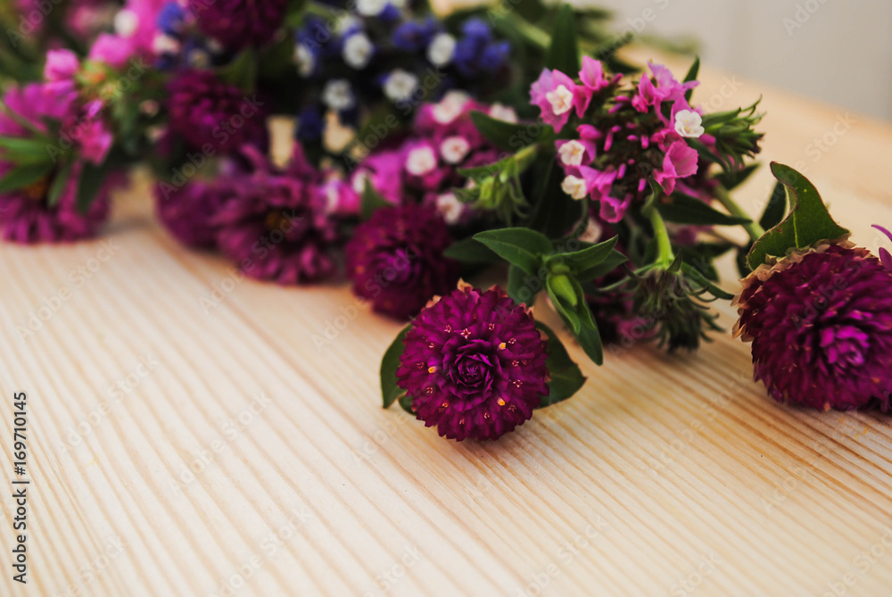 Obraz premium bouquet of autumn flowers