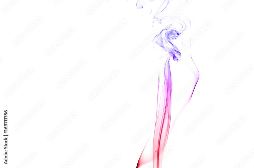 Abstract colorful smoke on white background, smoke background,colorful ink background,red, Blue,beautiful color smoke Abstract colorful smoke on white background, smoke background,colorful ink background,red, Blue,beautiful color smoke