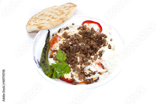 Minced kebab and the sheppard pie bread