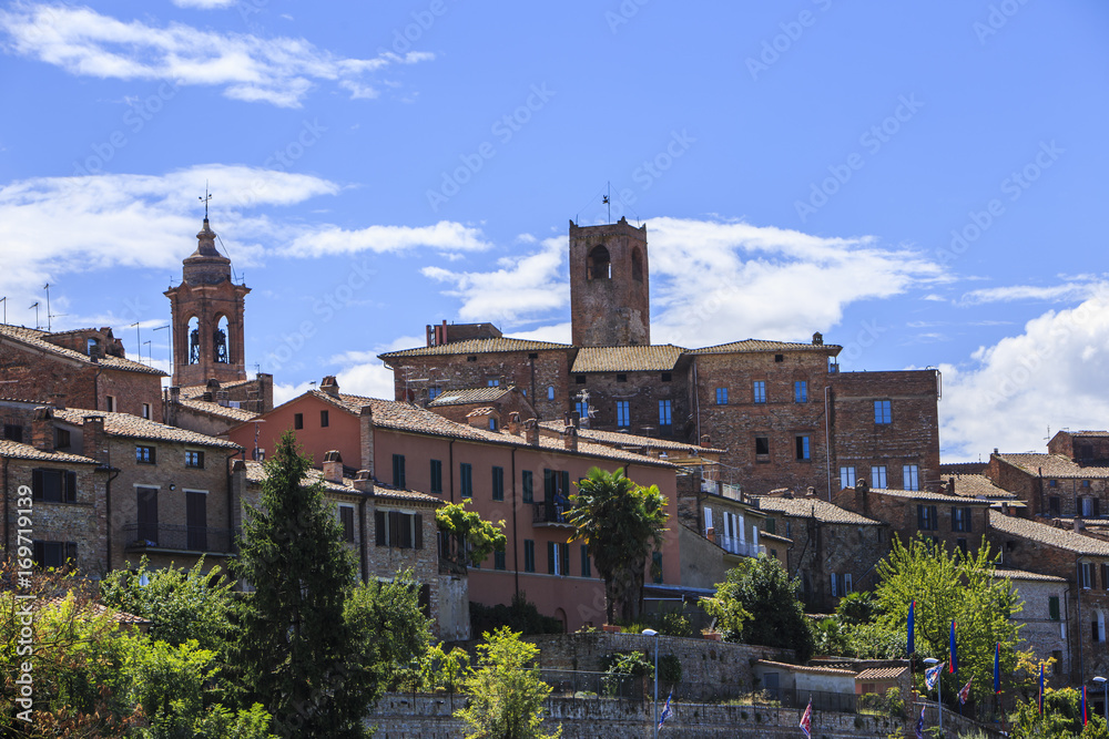 City of Pieve in Umbria in Italy.
