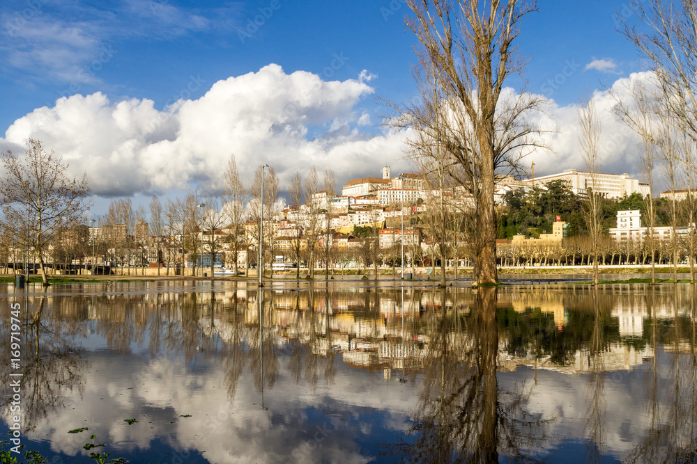 Mondego river at Coimbra
