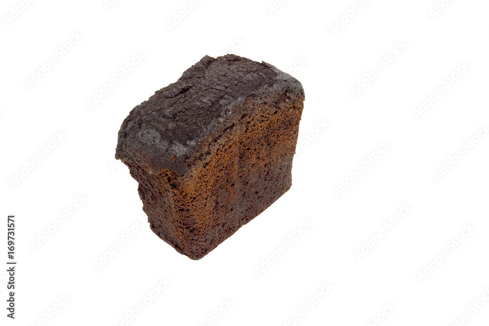 slice of chocolate cake isolated on white background. slice of chocolate cake isolated on white background.
