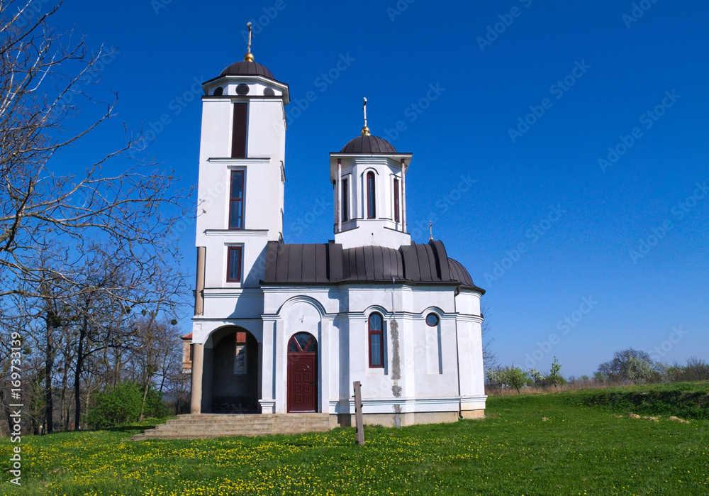 Small chapel in Monastery Privina Glava, Sid, Serbia