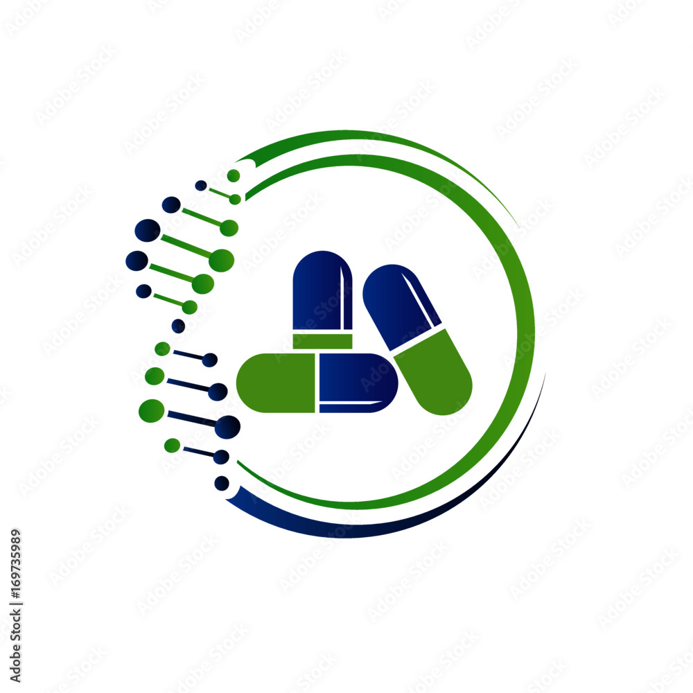 Fototapeta premium dna capsule