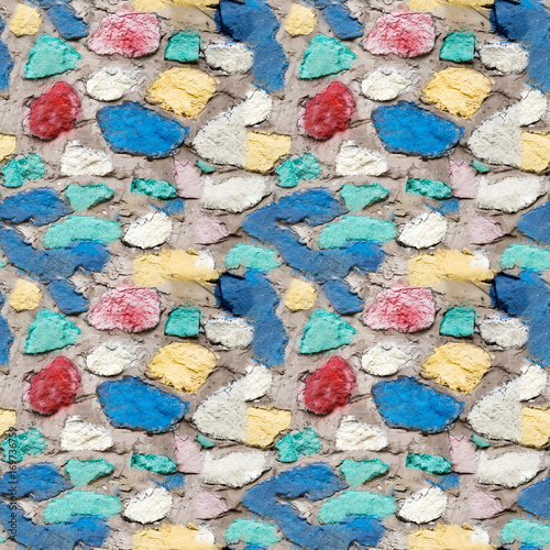 Texture of stone wall. mockup. Colorful