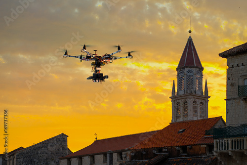 White Church Tower- Trogir, Dalmatia, Croatia