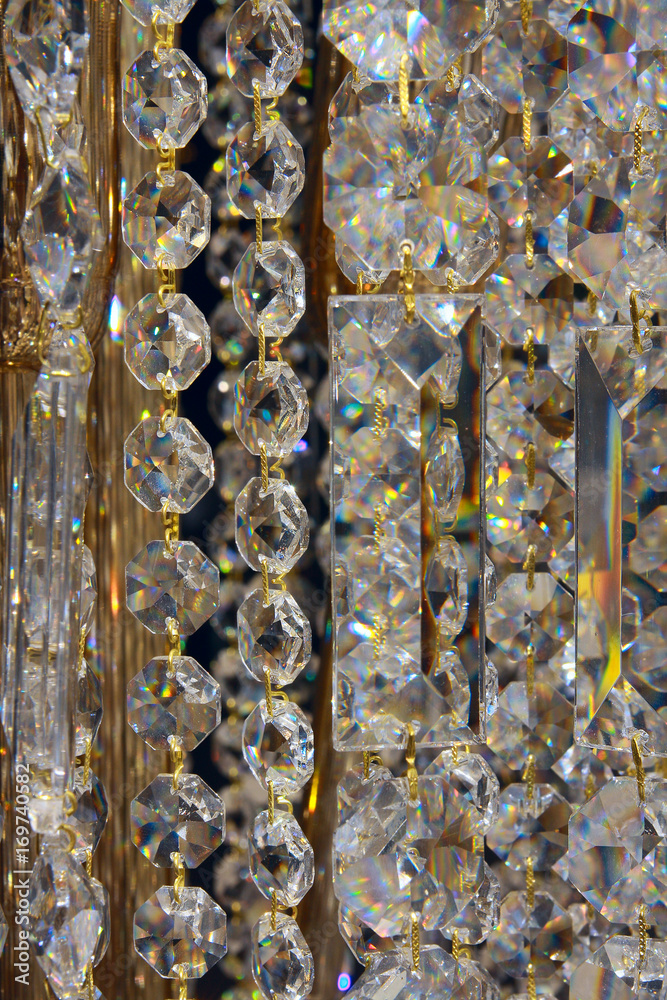 Close Up of Crystal Glass