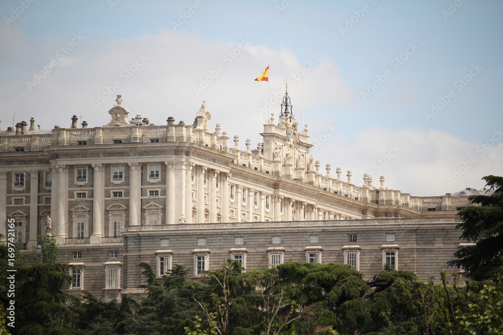 The Royal Palace of Madrid, Spain 