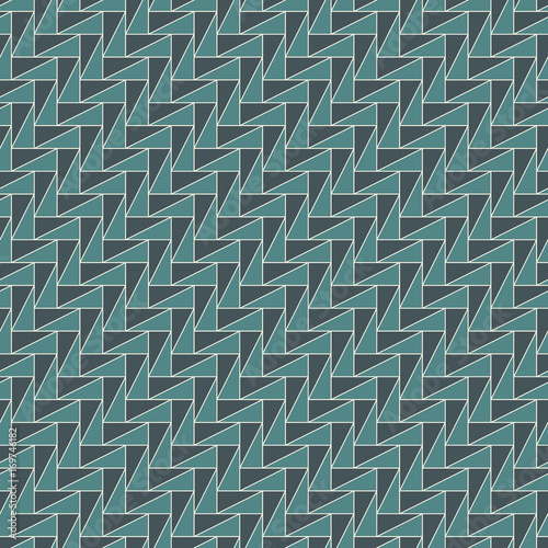 Rectangular interlocking blocks wallpaper. Parquet background. Seamless surface pattern design with repeated rectangles.