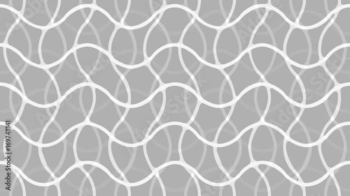 Seamless loop animation background with stylish pattern of mesh