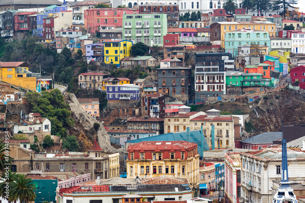 Colorful Valparaiso, Chile