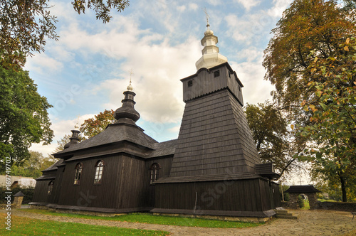 Brunary Wyżnie. Cerkiew grekokatolicka św. Michała Archanioła 