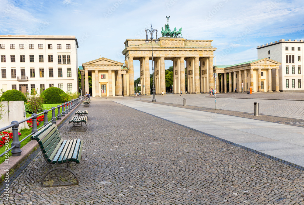 Naklejka premium Brandenburg Gate (Brandenburger Tor), Berlin