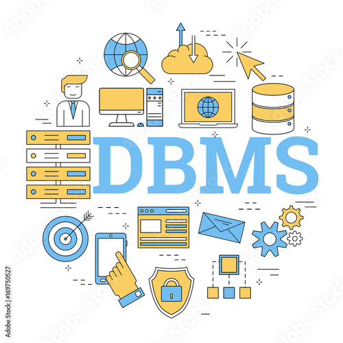 Round linear concept of DBMS