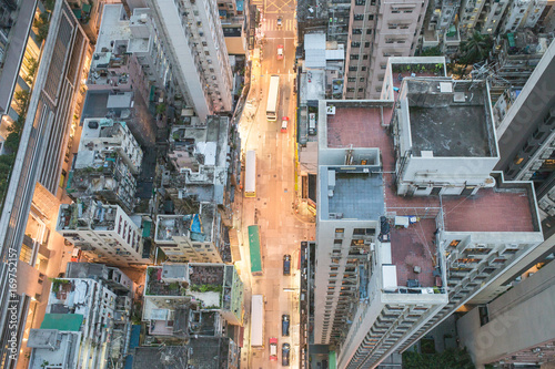 Hong Kong from a rooftop. © Zohar