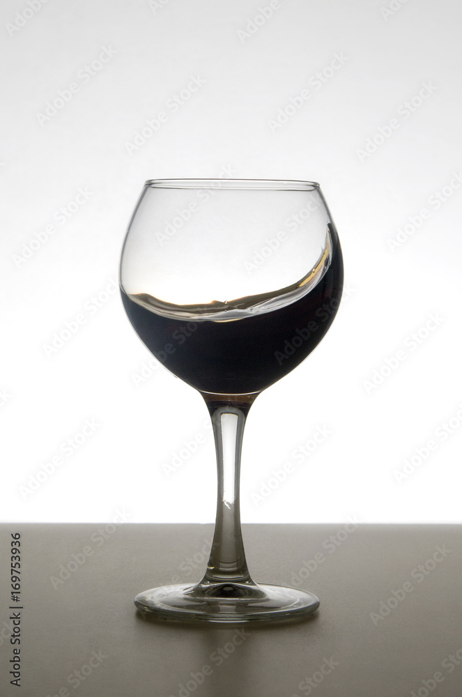 Drink in a glass