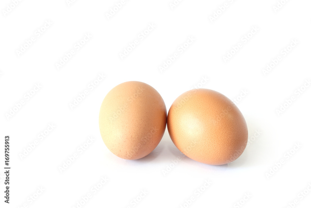 eggs isolated on white background eggs isolated on white background