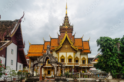 Templos budistas de Chiang Mai, al norte de Tailandia, 