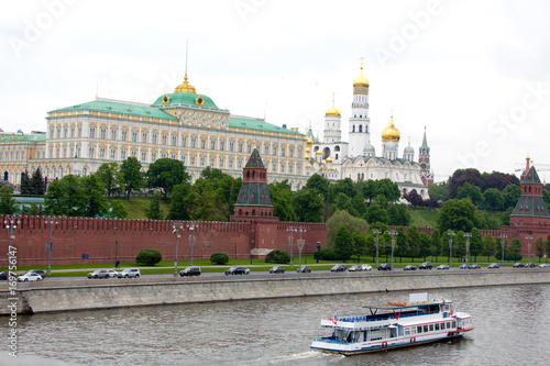 View on Moscow Kremlin and Moscow river
