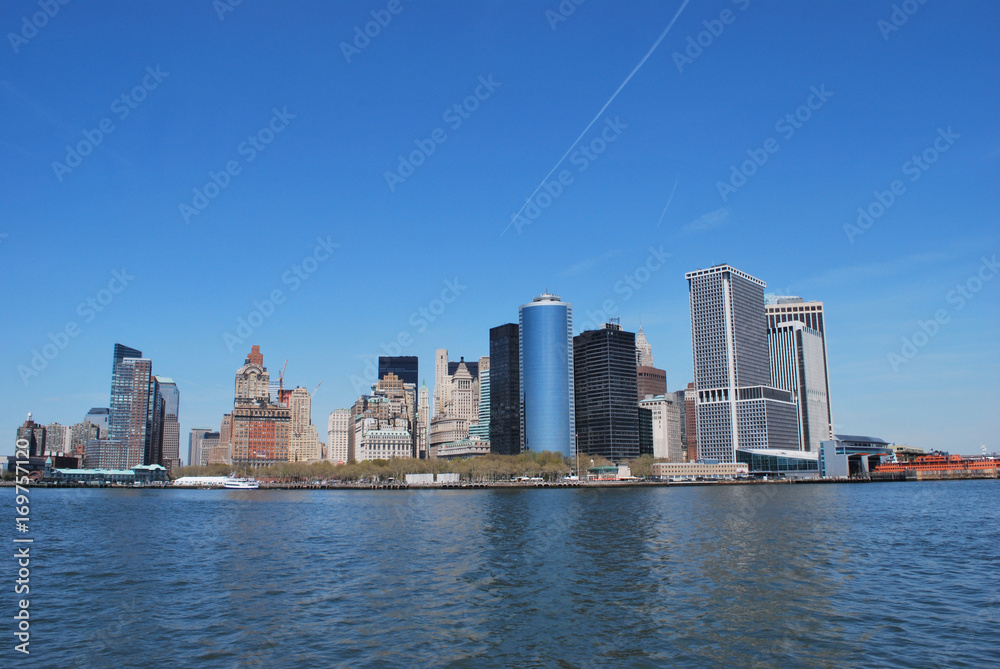 Fototapeta premium Battery Park Skyline Nowy Jork